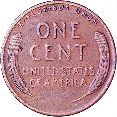 1944 D Lincoln Wheat Cent 1C muito bom