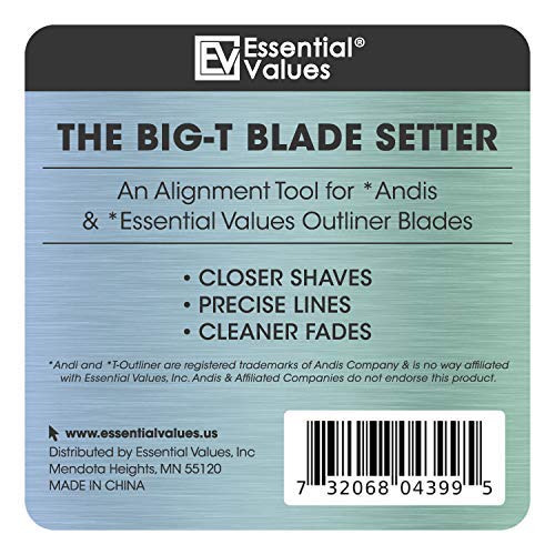 Valores essenciais Setter Blade 04880, compatível com as lâminas de e -mails | A ferramenta de alinhamento para cortes mais