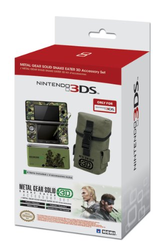 Conjunto de acessórios 3D de comedor de cobra sólida de engrenagem de metal hori - Nintendo 3DS