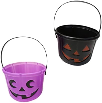 Abaodam Candy Containers Contêineres de doces cesto infantil 12 PCs Halloween truques de truque ou tratamento de balde de balde de balde