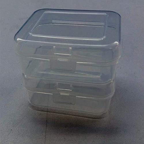 Caixa de armazenamento da Anncus Watch PP Caixas de pacote pequenas transparentes DIY Fazendo acessórios de materiais de materiais