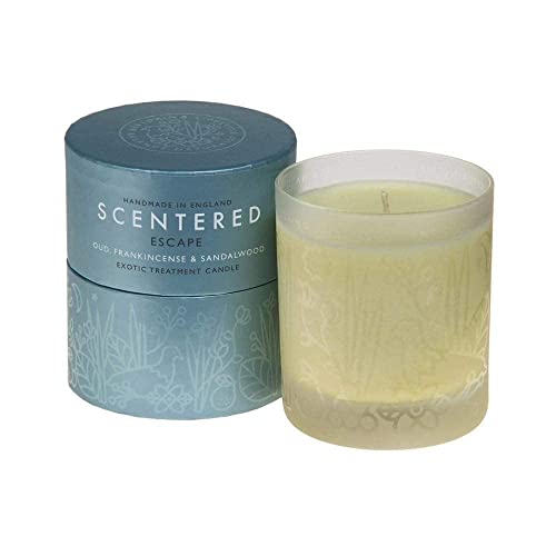 Aromaterapia com aromaterapia de escape Scenter Candle & Scenter Sleep Well & De Stress - Aromaterapia Balm Duo Gift Set