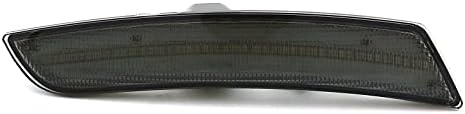 Iluminação de octanas fumada lateral âmbar marcador lente de luz Lens para 15-17 Cadillac CTS-V