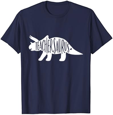 TeachersAurus como um professor normal de camisetas de dinossauros impressionantes