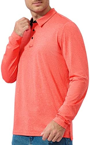 camisa de pólo de golfe masculino marami - camisas táticas de manga comprida camisa de camisa de camisa de camisa de performance rápido