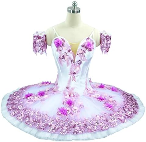 TJLSS Purple Ballet Women Flower Princess Ballet Fantas