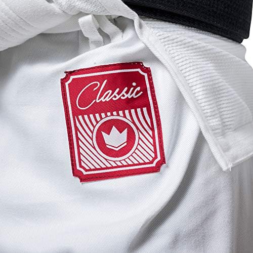 Kingz Classic 3.0 Jiu Jitsu Gi - Men BJJ Kimono - Ibjjf Legal - 450gsm Pearl Weave Pro Competição