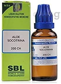 Diluição da SBL Aloe Socotrina 200 CH