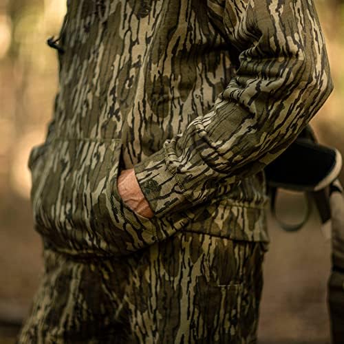 Mossy Oak Camo Capuz para homens caçando capuzes vintage