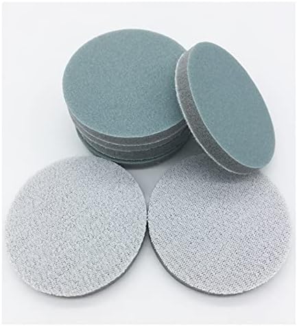 Lixa de polimento e lixamento 10pcs Auto-adesivo 2 polegadas traseira lixa de disco de esponja Desenho Desenho de lixa seca/água