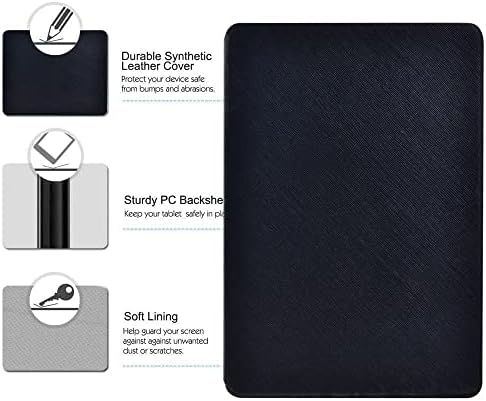 JNSHZ Kindle Paperwhite Case - Toda a nova capa inteligente de couro PU com recurso de esteira de sono automático para o Kindle