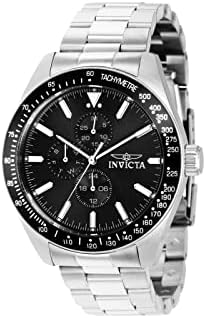 Invicta Aviator Quartz Black Dial's Watch 38966