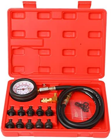 Ferramenta do testador de pressão de óleo, kit de medidor de pressão de óleo, 0-140 psi pressuretetestdiagnóstico ferramentas,
