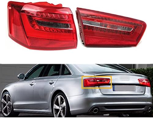 Para Audi A6 C7 2012 2013 2014 2015 , Luzes para a luz traseira da luz traseira do lado da luz traseira