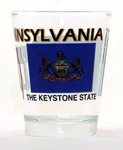 Pensilvânia O Keystone State All-American Collection Shot Glass