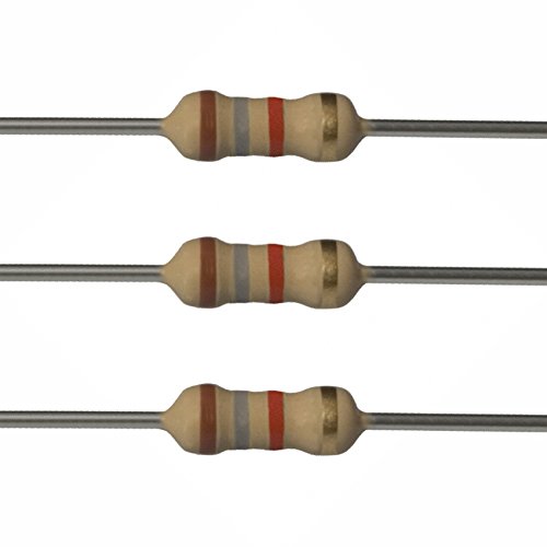 Projetos E 25EP5141K80 Resistores de 1,8k ohm, 1/4 W, 5%