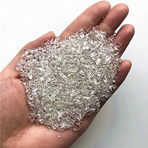 Binnanfang AC216 50g 2-4mm mini-nata de cristal branco de cristal de cristal branco 2-4mm Lascas de cristal de cristal de cristal natura