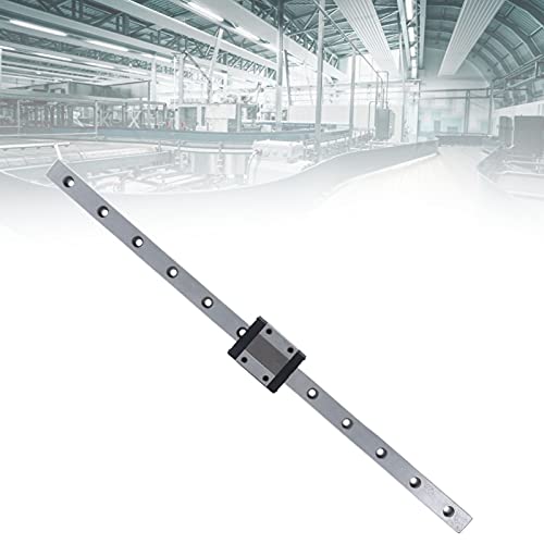 Guia do trilho linear, 12 mm amplamente aplicável Linears de alta velocidade trilhos de deslizamento eficazes para moagem para a máquina