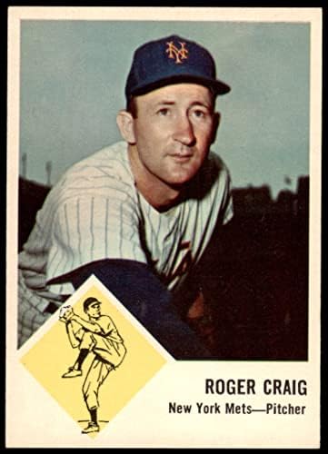 1963 Fleer # 47 Roger Craig New York Mets NM/MT Mets