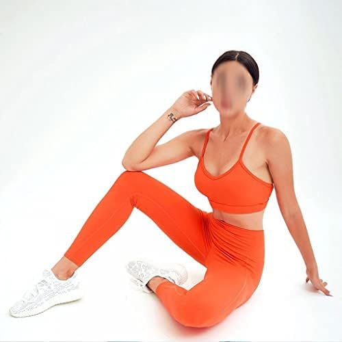 Mmllzel Yoga Set Women Gym Cloth Clothing Feminino Feminino Funcionário Sem Fluxo Esportivo Alta Cídhar