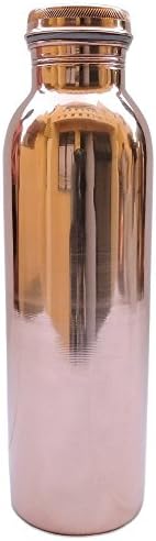 Aakrati Inc garrafa de água de cobre pura para benefícios de saúde ayurvédica | Livre da junta, à prova de vazamento