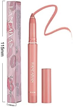 Mattes Velvet Lipstick lápis Lip Lip Liner Non Fading Non Stick Copo Lipstick Lapisk Lipstick Adequado para Ladies Lipstick Gift Rose Batom Rose