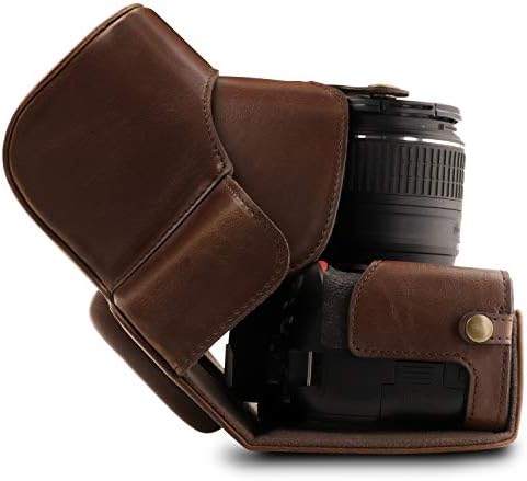 Mega equipamento sempre pronto para câmera de couro compatível com Nikon D3500