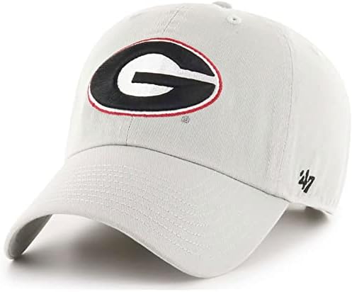 '47 Georgia Bulldogs Limpe o Strapback Grey Hat ajustável