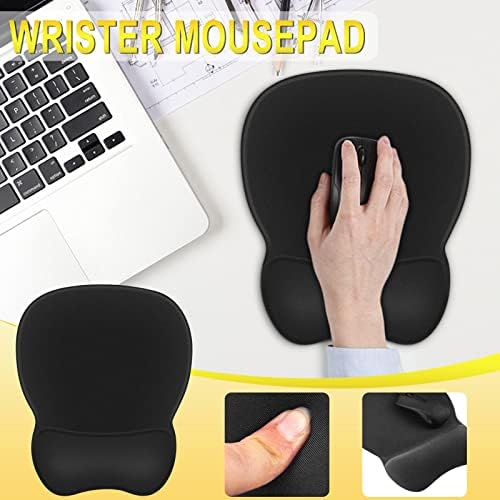 Mouse Rous Rest Pad Pad Wrist Dor Relief Perfeito para Gaming Computer Laptop Office AD5