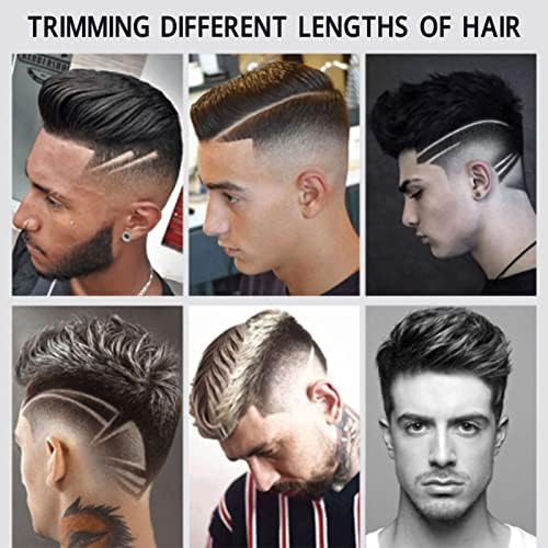 Clippers de cabelo de dioche para homens Profissionais de cabelo sem fio Clipper Recarregável T Shape T Shape Blade Corte TRIMMER