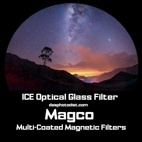 ICE MAGCO de 67 mm-95mm Adaptador de filtro de anel de passo magnético 67 95