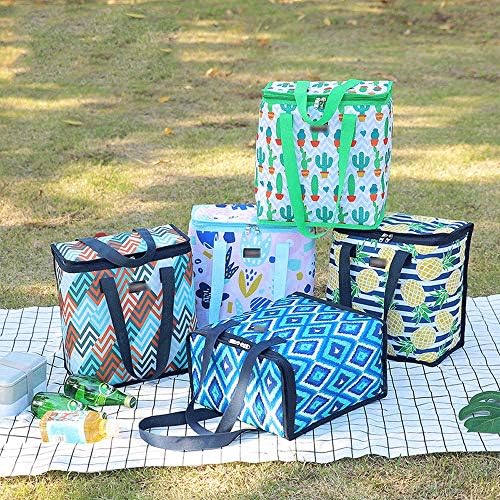 ZKWSJNGD Almoço Bag Cool Bag refeição Bolsa de lancheira Camping Bag de viagem à prova d'água Picnic Bag Bag para adultos para crianças
