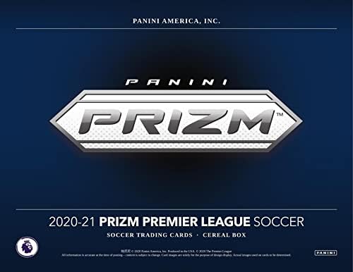 2020/21 Panini Prizm Premier League Soccer Cereal Box