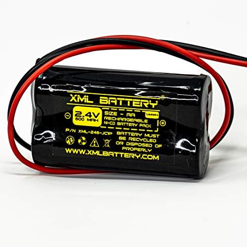 Bateria XML 2.4V 600mAh 10010036 10010034 6200rp Ni-CD Recarregável pacote de bateria Substacem