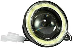 Blinglights White LED LED Halo Fog Lamps Kit de luzes de condução compatível com 2005-2010 Chevy Cobalt