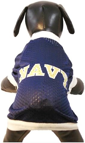 NCAA Marinha Midshipmen Athletic Mesh Dog Jersey