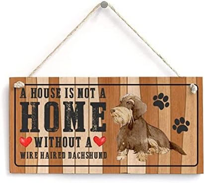 Amantes de cães citar sinal de norfolk terrier Uma casa não é uma casa sem um cachorro Funny Wood Dog Sign para cão Memorial placa