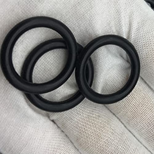 OTHMRO 10PCS Nitrile Rubber O-rings, 2,4 mm Fio Dia 33mm od métrica de vedação NBR arruelas de borracha para vedação de óleo