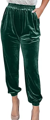 Senhoras Autumn e Winter Style Lace Up Ferramentas de bolso Longo de cor sólida Casual Leggings Calças para mulheres