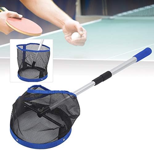 Vbestlife Table Tennis Ball Picker, Retriever de bola portátil de pingpong ajustável, com alça retrátil para colheita de tênis de mesa e treinamento de bola de tênis de armazenamento