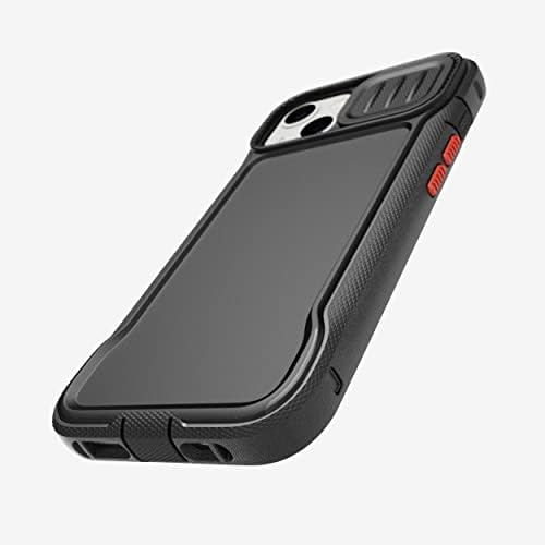 Tech21 EVO Max para iPhone 13-Capa de telefone ultra-protetora e acidentada e Zagg InvisibleShield Glass Elite VisionGuard