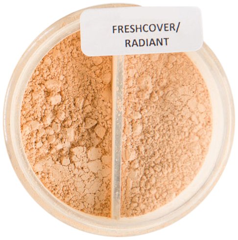 Freshminerals Mineral Duo Powder Foundation, Freshcover/Radiant, 6 gramas
