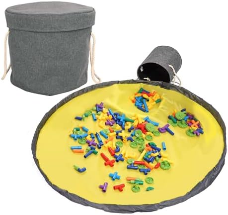 Tyui Slideaway Toy Storage Organizer & Play Mat · -DrawString PlayMat Play Play Builing Builing Bricks Organizador de armazenamento