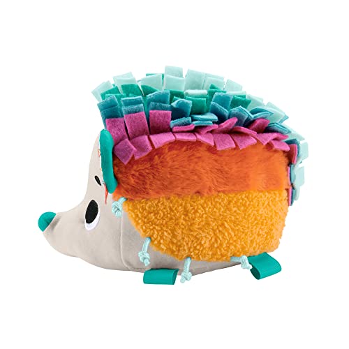 Fisher-Price recém-nascido brinquedo abraço ‘n Snuggle Hedgehog Plush com sons e texturas para brincadeiras sensoriais infantis de 3 anos ou mais