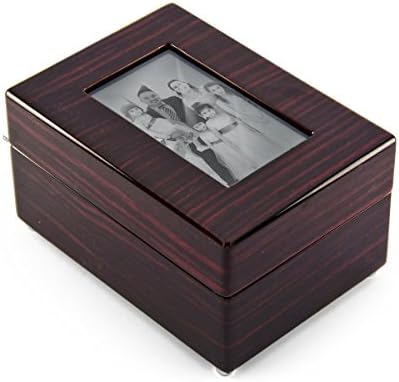 Modern 30 Note X Photo Frame Musical Jewelry Box - Muitas músicas para escolher - Ave Maria