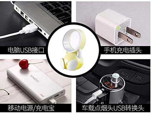 Fan Wyxy portátil sem lâmina, fã de mesa de mesa de mesa pessoal fãs handheld sem folhas fãs USB para o escritório do escritório em casa 25 13,5cm