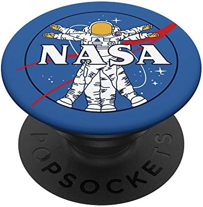 Popsockets de logotipo do astronauta da NASA: aderência de swappable para telefones e tablets