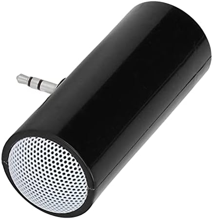 Qinlorgo Speaker de computador, Jack de 3,5 mm Plug -in sem fio portátil Plug in Speaker, para smartphones, tablets, laptops, PCs, MP3 e MP4