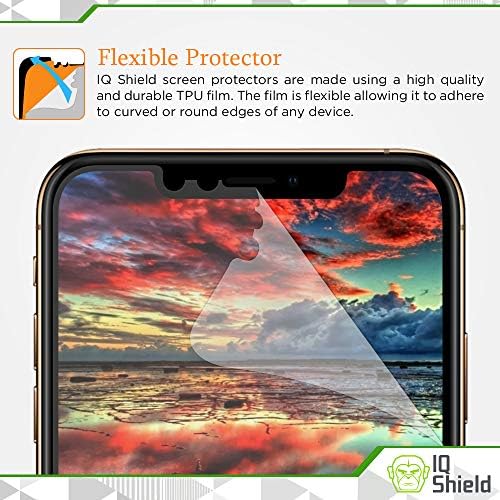 Protetor de tela fosco iqshield compatível com o filme anti-bubble do Samsung Galaxy A14