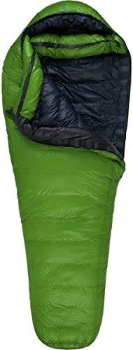 Montanhista ocidental de 10 graus saco de dormir versalite Moss Green 6ft 6in / Right Zip